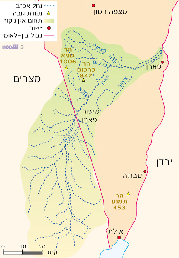 אגן הניקוז של נחל פארן